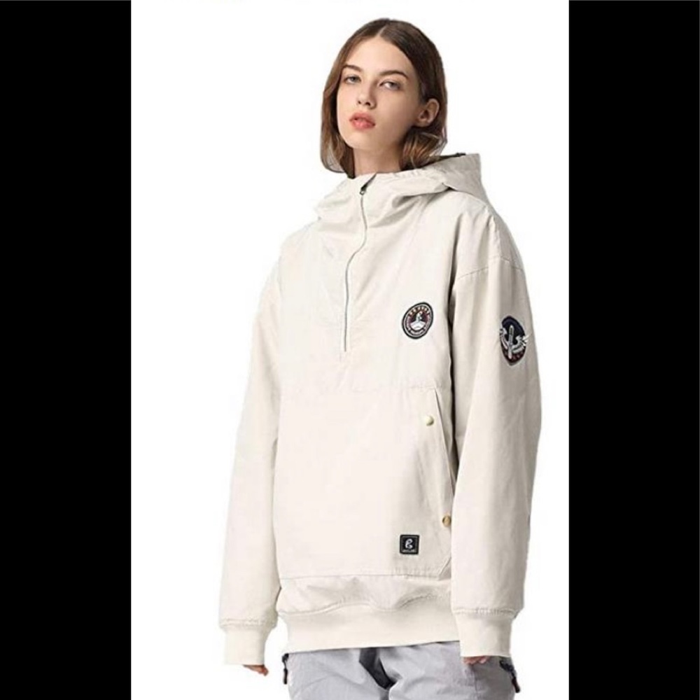 COPY - Windproof Snowboard Skiing Pullover Hoodie Snow Jacket Coat Outwear for …
